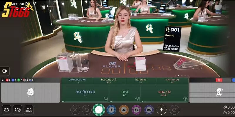 Baccarat Siêu Tốc Tại ST666 – Cược Nhanh, Thắng Nhanh 2 Luật chơi Baccarat siêu tốc