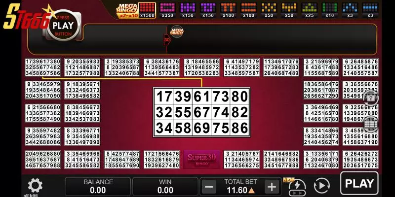 Super 30 Bingo – Trò Chơi Lô Tô Tốc Độ Cực Hấp Dẫn Cho Mọi Người Chơi 3 Hướng dẫn tham gia game Super 30 Bingo