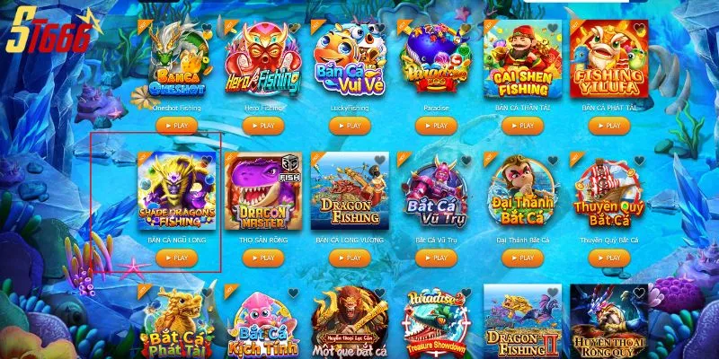 Bắn Cá Ngũ Long – Truy Tìm Kho Báu Rồng Vàng Giữa Lòng Đại Dương 1 Tổng quan về game bắn cá Ngũ Long